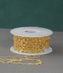 Gold Filled Satellite Round Tubed Chain, Wholesale, USA Made, Chain by foot Permanent Jewelry Chain