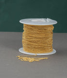 Gold Filled Curb 1.8mm Curb half Round Chain, Wholesale, USA Made, Chain by foot Permanent Jewelry Chain