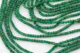 Natural Euchlorite Faceted Cube Beads Size 3mm 15.5" Strand