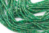 Natural Euchlorite Faceted Cube Beads Size 3mm 15.5" Strand