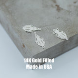 North Star Outline Connector Permanent Jewelry Connectors 14K Gold Filled or 925 Sterling Silver Gold Filled Connectors Bracelet