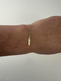 Permanent Jewelry Connector Bestie Mama Sister Grammy Wifey Auntie Mini Mimi 14K Gold Filled 925 Sterling Silver Connectors Made in USA