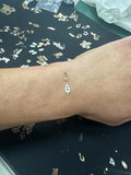 Love Lock Permanent Jewelry Connector or Charm- Intricate Detail - 14kt gold filled or Sterling Silver - Made in the USA - Custom