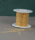 Gold Filled Cable Flat Paperclip Oval Dainty Chain 1.8mm , Wholesale, USA Made, Chain by foot Permanent Jewelry Chain