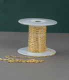 Gold Filled 2.5mm Paperclip Flat Chain, Wholesale, USA Made, Chain by foot Permanent Jewelry Chain