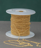 Gold Filled Chain 1.6mm Heavy , Wholesale, USA Made, Chain by foot Permanent Jewelry Chain