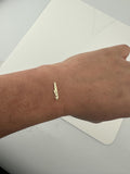 Let Them- Permanent Jewelry Connector or Charm- - 14kt gold filled or Sterling Silver - Made in the USA - Custom
