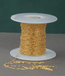 The Small One 14kt Gold Filled 2.8 mm Chunky Long & Short Chain by the Foot - Bold Thick Permanent Jewelry Chain - USA made