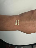 Mama or Grandma Tag Permanent Jewelry Connector - 14kt gold filled or Sterling Silver - Made in the USA