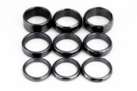 Hematite Ring Hematite Ring Hematite Rings Basic Ring Band Hematite Band Ring Bands Hematite Bands Jewelry Faceted Size 5 6 8 7 9 10 mm01