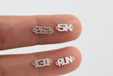 Runner Connector - 14Kt Gold Filled Sterling Silver - Permanent Jewelry Supply
