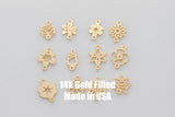 Birth Month Flower Permanent Jewelry Connectors