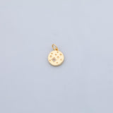 Stars charm constellation 18K Gold Filled Charm Bar Bracelet Necklace Charms Minimalist for DIY Jewelry Making Supply Pave CZ