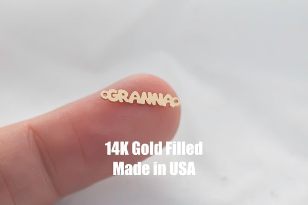 Granna Connector Permanent Jewelry Connectors 14K Gold Filled or Sterling Silver for Bracelet Necklace Permanent Jewelry Mothers Day