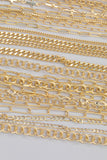 14k Gold PVD Plated Chain Large Assortment - Tarnish Resistant Popular Style - Sold by the yard