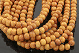 Natural Bulk Wholesale Volume- Ox Bone Beads, semi round, 8mm,10mm,12mm plus 3 colors- 10 strands per order Gemstone Beads