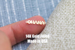 Ohana Connectors - 14Kt Gold Filled or Sterling Connectors - For Permanent Jewelry Bracelet, Necklace, Ring - Permanent Jewelry Supply