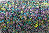 Dainty Multi color Stainless Enamel Rolo Cable Paperclip Chain by Yard, Link Cable Thick Elongate Chain, Wholesale bulk Roll Chain Jewelry