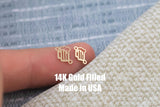 Beer Mug Connector - Tiny 14Kt Gold Filled or Sterling Silver Connectors- for Bracelet or Necklace - Permanent Jewelry Supply