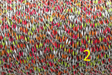 Dainty Multi color Stainless Enamel Rolo Cable Paperclip Chain by Yard, Link Cable Thick Elongate Chain, Wholesale bulk Roll Chain Jewelry