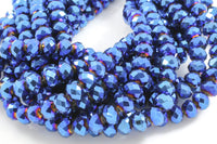 8mm Crystal 64 colors Rondelle Huge Selection First Section - 1 to 5 Strands