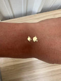 Football Helmet Connector - Tiny 14Kt Gold Filled or Sterling Silver Connectors- for Bracelet or Necklace - Permanent Jewelry Supply