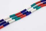 Multi-color Jade Rondelle Beads Smooth Rondelle Beads Size 5x8mm 15.5'' Strand Multicolor