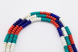Multi-color Jade Rondelle Beads Smooth Rondelle Beads Size 5x8mm 15.5'' Strand Multicolor