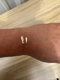 Sea Horse Seahorse Connector - Tiny 14Kt Gold Filled or Sterling Silver Connectors- for Bracelet or Necklace - Permanent Jewelry Supply