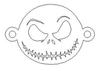 Skull Face Nightmare connector for Permanent Jewelry 14K Gold Filled sterling silver connector pendant connectors charms