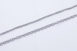 Stainless Steel ROLO Round Chain - Yard or Full Spool - High Quality Polished Stainless Steel - Hypoallergenic 2.5mm 3mm 4mm