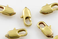 SOLID BRASS Lobster Clasps All Sizes