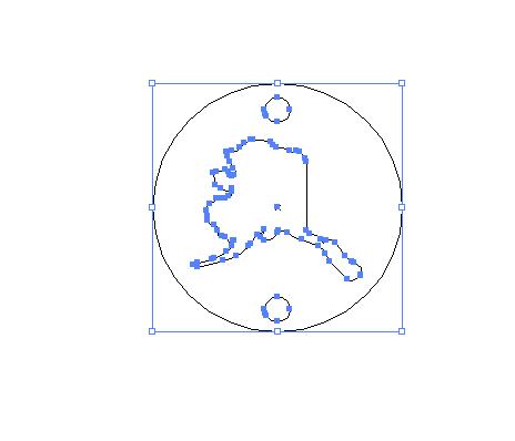 Alaska State Charm Connector State Shape Connector - 14kt gold filled or Sterling Silver - Made in the USA - Custom Permanent Jewelry Charm