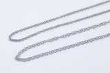 Stainless Steel ROLO Round Chain - Yard or Full Spool - High Quality Polished Stainless Steel - Hypoallergenic 2.5mm 3mm 4mm