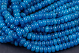 High Quality in Roundel, 8mm- Full 15.5 Inch Strand-Full Strand 15.5 inch Strand Smooth Gemstone Beads