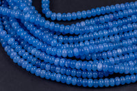 High Quality in Roundel, 8mm- Full 15.5 Inch Strand-Full Strand 15.5 inch Strand Smooth Gemstone Beads