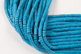 Turquoise - Heishi Discs Beads 2x4mm 3x6mm 15.5" Strand