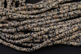 Dalmatian Jasper- Heishi Discs Beads 2x4mm 3x6mm 15.5" Strand