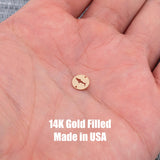 Shark Disc- Connector - Intricate Detail - 14kt gold filled or Sterling Silver - Made in the USA - Custom