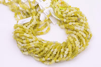 Olive Jade Star Beads 6mm 15.5" Strands