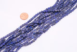 Natural Blue Lapis Lazuli Beads 6mm Star Shaped Real Gemstone 15" Strand Smooth Gemstone Beads
