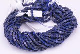 Natural Blue Lapis Lazuli Beads 6mm Star Shaped Real Gemstone 15" Strand Smooth Gemstone Beads