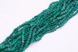 Malachite Beads 6mm Star Shaped Real Gemstone 15" Strand Smooth Gemstone Beads