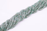 Natural Green Aventurine Beads 6mm Star Shaped Real Gemstone 15" Strand Smooth Gemstone Beads