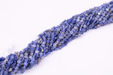 Natural Blue Sodalite Beads 6mm Star Shaped Real Gemstone 15" Strand Smooth Gemstone Beads