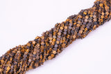 Natural Tiger's Eye Tiger Eye Beads 6mm Star Shaped Real Gemstone 15" Strand Smooth Gemstone Beads