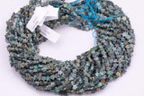Natural African Turquoise 6mm Star Shaped Real Gemstone 15" Strand Smooth Gemstone Beads
