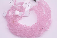 Pink Butterfly Crystal Beads 1 Strand