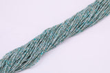 2mm Russian Amazonite Beads Full Strands - 15.5 inches- Nice Size Hole- Diamond Cutting, High Facets-Nice and Sparkly-Faceted Round