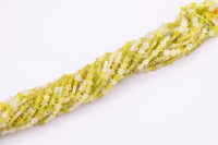 Olive Jade Star Beads 6mm 15.5" Strands